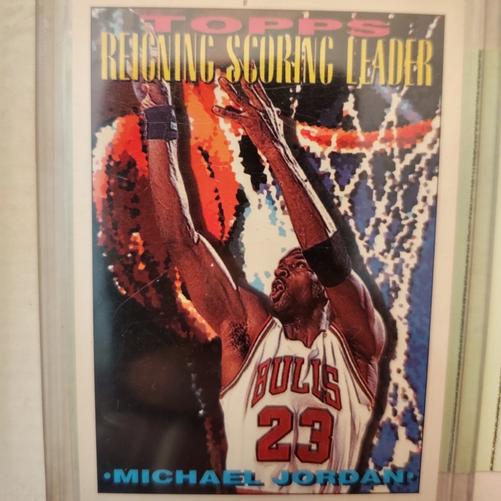 MICHAEL JORDAN REIGNING SCORING LEADER Card
